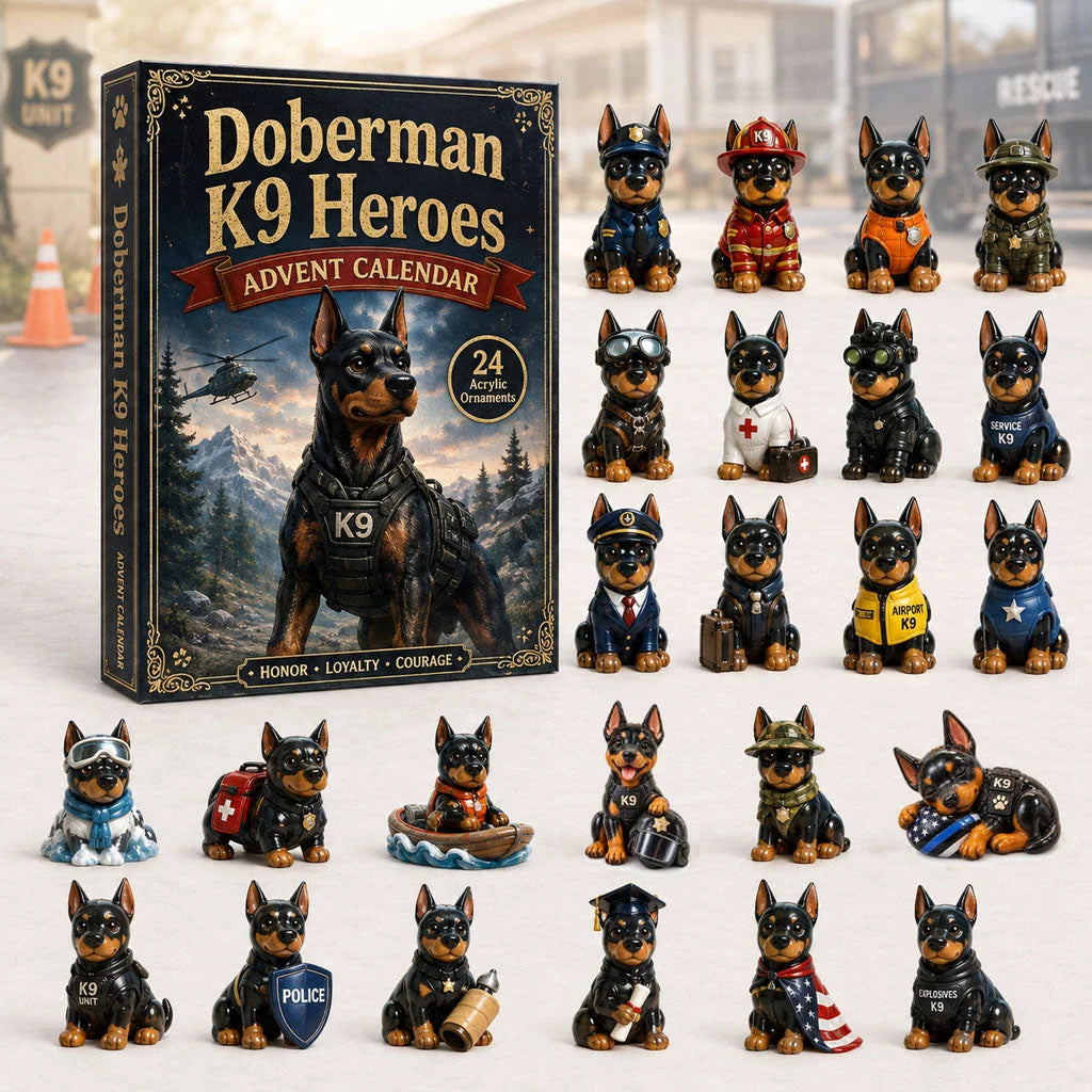 Doberman Jobs Advent Calendar 2026 Advent Calendar Decoration Presents For Dog Lovers
