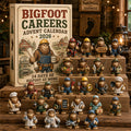 Bigfoot Careers 2026 Advent Calendar Advent Calendar Decoration Unique Gifts For Bigfoot Lovers