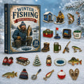 Winter Fishing Advent Calendar 2026 Christmas Countdown Xmas Gifts For Fishing Lover