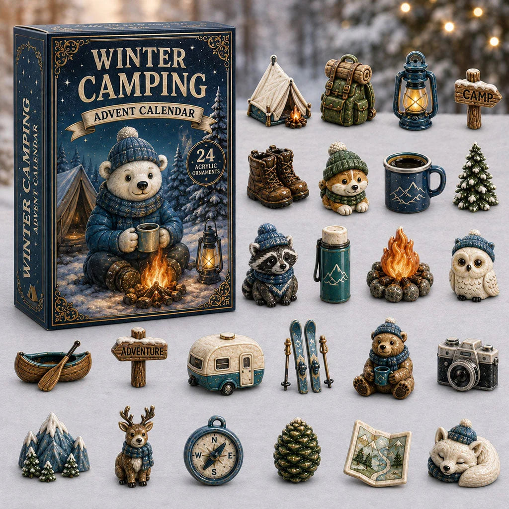 Snowy Camp Advent Calendar 2026 24 Days Of Christmas Blindbox Gifts For Polar Bear Lovers