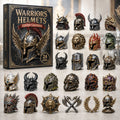 Warriors Helmets Advent Calendar 2026 Advent Ornament Calendar Gifts For Fantasy Lovers