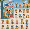 Vacation Poodle Advent Calendar 2026 Advent Calendar Decoration Holiday Gifts For Dog Lovers