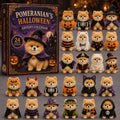 Spooky Pomeranian Advent Calendar 2026 Halloween Decor Gifts For Dog Lovers