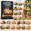 Sleeping Corgi Xmas Advent Calendar 2026 Christmas Countdown Decor Cute Gifts For Brothers