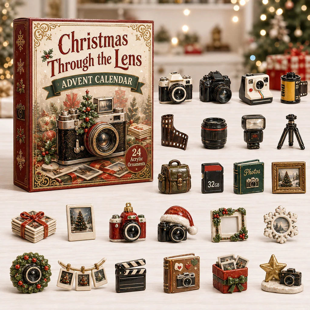 Christmas Through The Lens Christmas Advent Calendar Xmas Home Decor Gifts For Friends