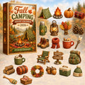 Fall Camping Advent Calendar Autumn Advent Ornaments Unique Gifts For Camping Lovers