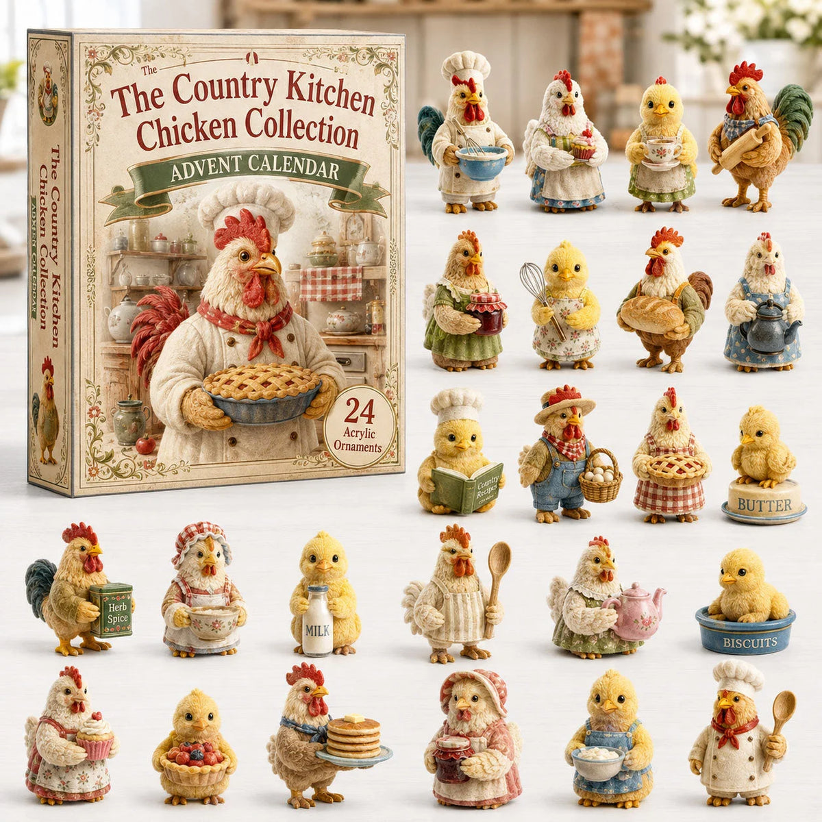 The Country Kitchen Advent Calendar 2026 Home Decor Funny Gifts For Friends