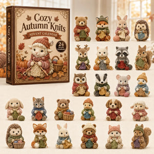 Cozy Autumn Knits Autumn Knits Advent Calendar Autumn Advent Ornaments Gifts For Sisters