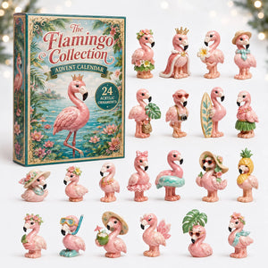Tropical Flamingo Advent Calendar Summer Home Decor Unique Gifts For Friends