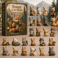 Foxes In The Wild Advent Calendar Camping Home Decor Unique Gifts For Brothers