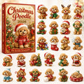 Christmas Poodle Advent Calendar 2026 Xmas Countdown Gift For Poodle Lovers