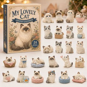 My Lovely Cat Advent Calendar Cute Home Decor Special Gifts For Cats Lovers