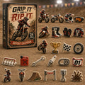Grip It And Rip It Advent Calendar Unique Home Decor Cool Gifts  For Bikers