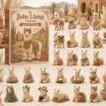The Boho Llama Advent Calendar Cute Advent Ornament Calendar Special Gifts Boho Llama Lovers