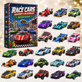 Race Cars Christmas Advent Calendar Xmas Home Decor Unique Gifts For Car Lovers