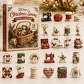 Christmas Sewing Christmas Advent Calendar Xmas Countdown Decor Gifts For Friends