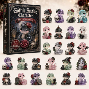 Gothic Snake Character Advent Calendar Halloween Home Decor Unique Gifts Friends