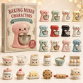 Baking Lover Advent Calendar Cute Advent Ornaments Special Gift Sisters