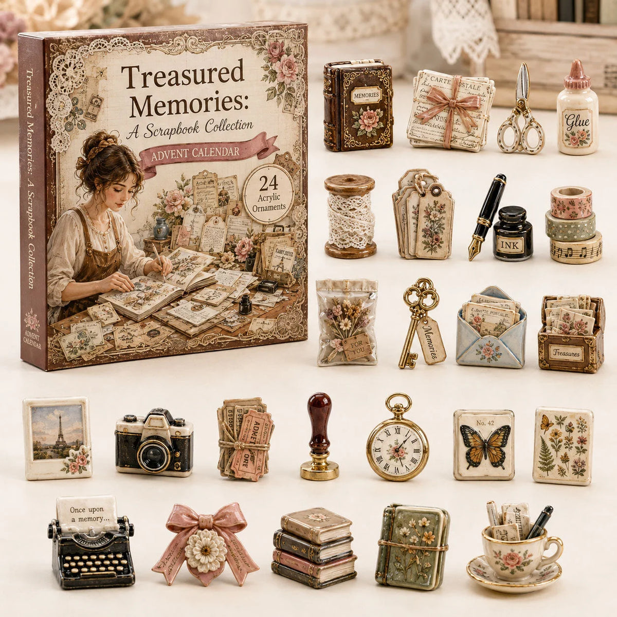 Treasured Memories Advent Calendar Unique Advent Calendar Special Gifts For Friends