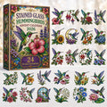 Hummingbirds Stained Glass Advent Calendar Unique Home Decor Gifts For Sisters
