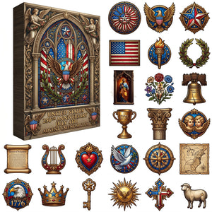 United States 250th Advent Calendar  Anniversary July 4th Home Decor Unique Gifts For Friends