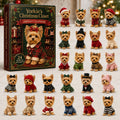 Yorkie Christmas Closet Advent Calendar Home Decor Xmas Gifts For Yorkie Lovers