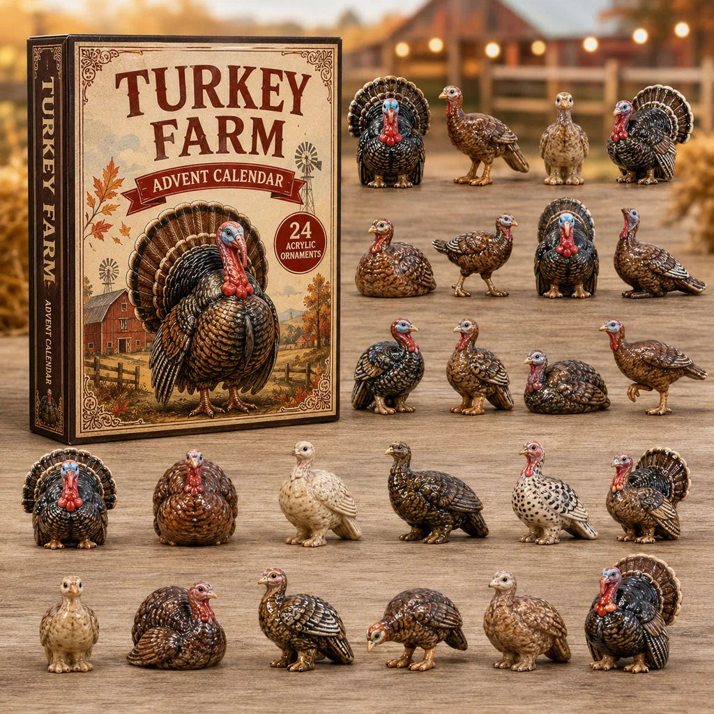 Turkey Advent Calendar Autumn Advent Calendar Special Gift For Turkey Lovers