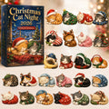 Christmas Cat Night Advent Calendar Xmas Calendar Countdown Cute Gift For Cat Lovers