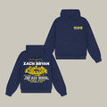 ZB Go Blue The Big House Hoodie Zach Bryan Hooded Sweatshirt Music Fan Gift - Gearneko