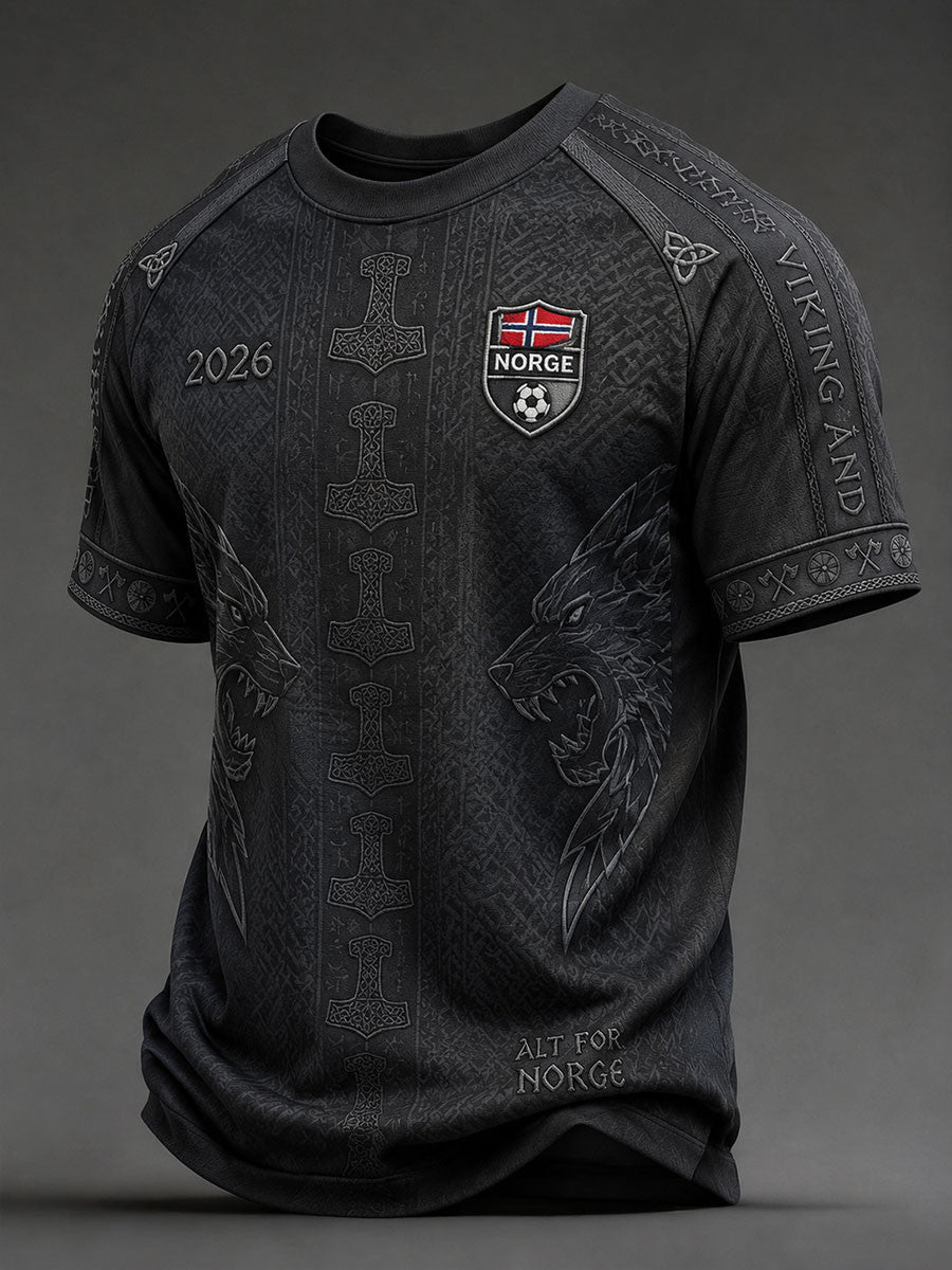 Norway 2026 FIFA World Cup T-Shirt 2026 World Cup Shirt Unique Gift For Husband - Gearneko