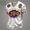 Omega Psi Phi Fraternity 1911 V-Neck Shirt Omega Psi Phi Bruhz Shirt Best Gift For Him - Gearneko