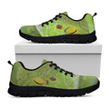 Green Pit Viper Print Black Running Shoes