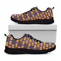Halloween Pumpkin Pattern Print Black Running Shoes