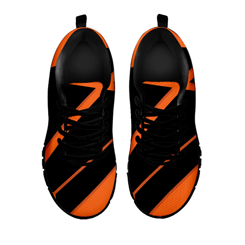 Halloween Vampire Coffin Print Black Running Shoes
