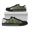 High Mountain Print Black Low Top Sneakers