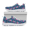 Little Cute Mermaid Pattern Print White Running Shoes