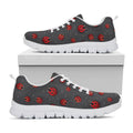 Little Ladybird Pattern Print White Running Shoes