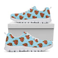 Lovely Poop Pattern Print White Running Shoes