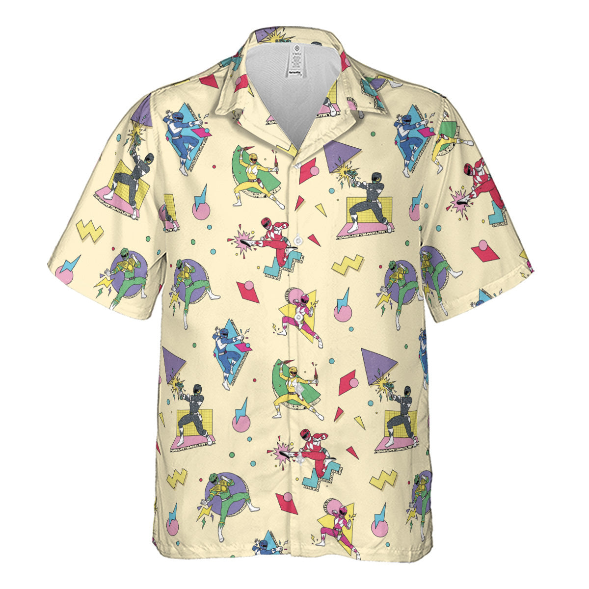 Morphin Team Power Rangers Hawaiian Shirt
