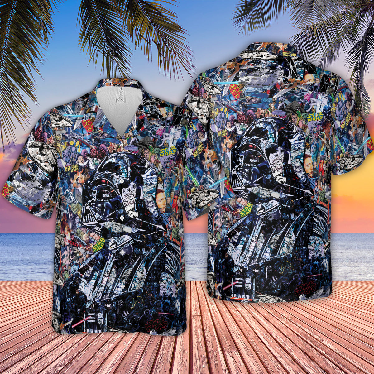 Star Wars Darth Vader All in One Hawaiian Shirt