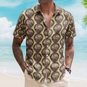 Billy Strings Goats Inspried Hawaiian Shirt Billy Strings Goats Under the Stars All-Over Print Button-Up