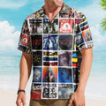 The Police Album Collage Hawaiian Shirt Rock Music Band Fan Shirt