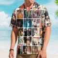 Rick Springfield Album Collage Hawaiian Shirt Pop Rock Music Fan Shirt