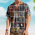 Slayer Album Collage Hawaiian Shirt Metal Music Band Fan Shirt