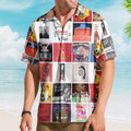 Mac Miller Album Collage Hawaiian Shirt Hip-Hop Music Fan Shirt