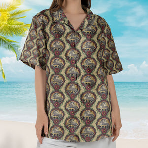 Billy Strings Goats Inspried Hawaiian Shirt Billy Strings Goats Under the Stars All-Over Print Button-Up