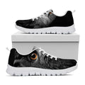 Owl Portrait Print White Running Shoes