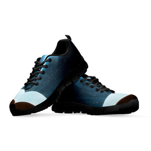 Shining Holy Bible Print Black Running Shoes