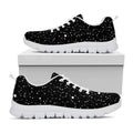 Star Constellations Pattern Print White Running Shoes