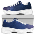 Stars Night Milky Way Print White Chunky Shoes